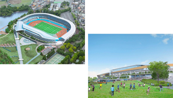 等々力陸上競技場メインスタンド改築 工事概要 仮設スタンドでの試合開催 について Kawasaki Frontale