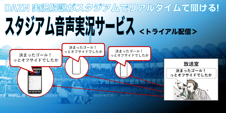 7 9 G大阪 スタジアム音声実況配信サービス トライアル実施のお知らせ Kawasaki Frontale