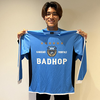 BAD HOP×川崎フロンターレ コラボLSシャツ-