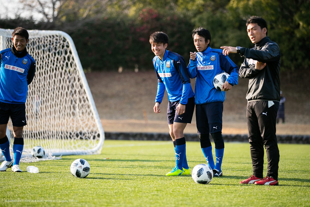 2018年の宮崎キャンプで