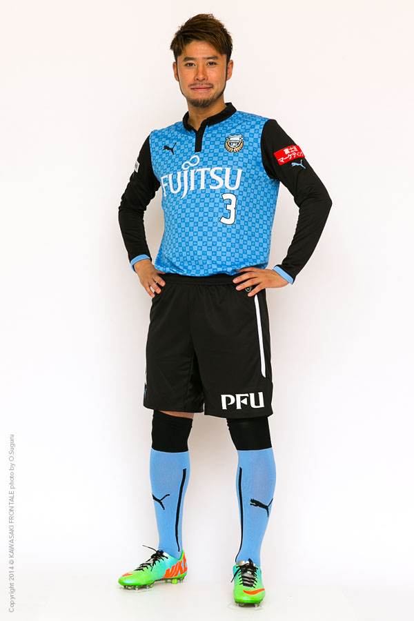 DF3／田中裕介選手 | 選手・スタッフプロフィール2014 : KAWASAKI FRONTALE