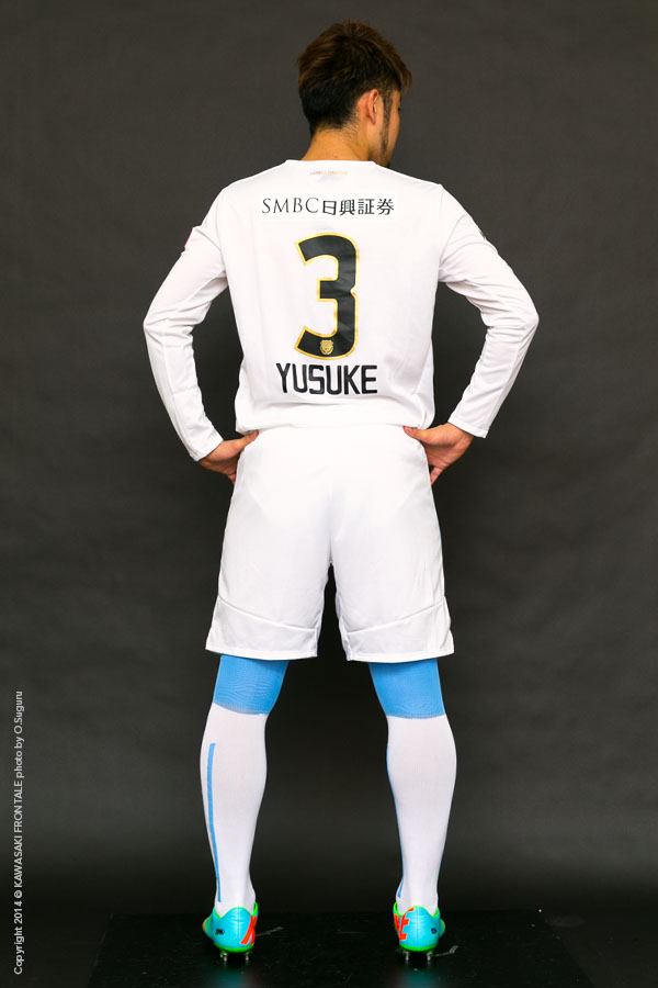 DF3／田中裕介選手 | 選手・スタッフプロフィール2014 : KAWASAKI FRONTALE