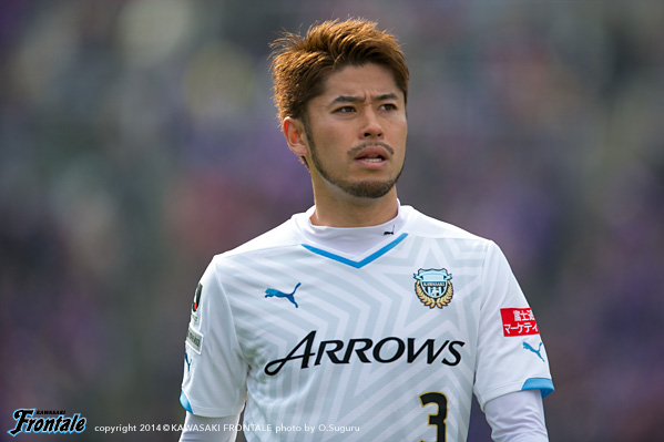 DF3/田中裕介選手 | 選手・スタッフプロフィール2014 : KAWASAKI FRONTALE DF3/田中裕介選手 | 選手・スタッフプロフィール2014 : KAWASAKI FRONTALE