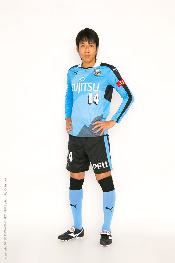 川崎フロンターレ　中村憲剛　トレーニングジャージ川崎フロンターレ