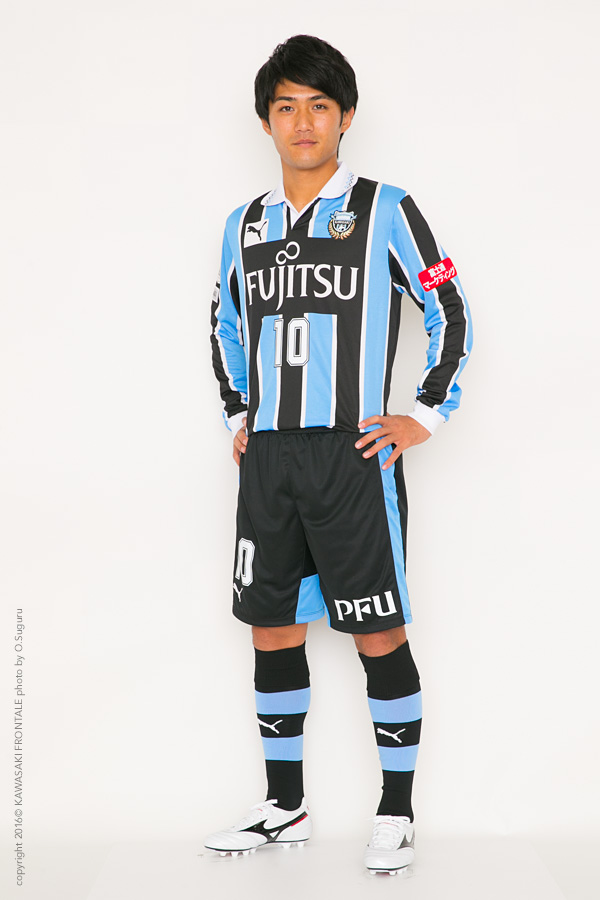 Mf10 大島僚太選手 選手 スタッフプロフィール16 Kawasaki Frontale