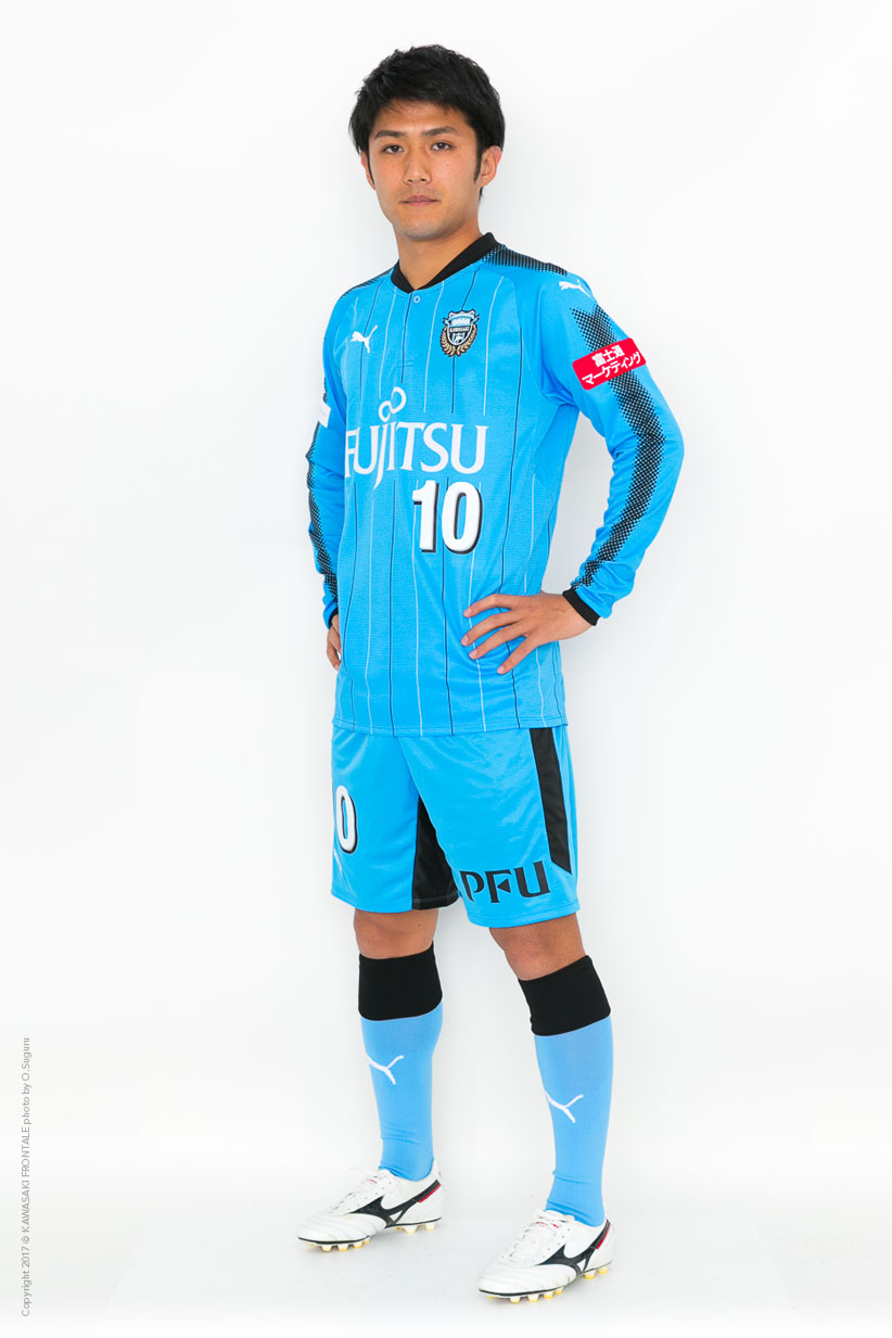 MF10／大島僚太選手 | 選手・スタッフプロフィール2017 : KAWASAKI 