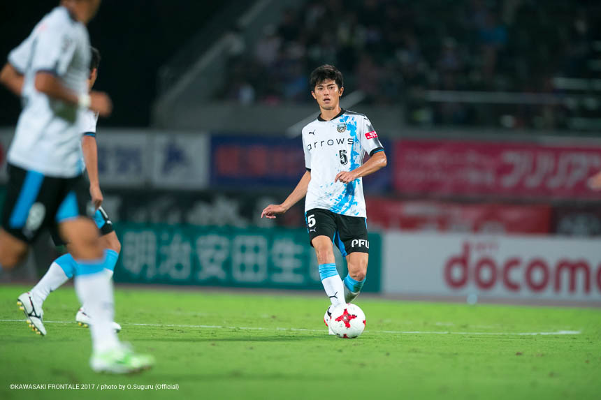 Mf5 谷口彰悟選手 選手 スタッフプロフィール17 Kawasaki Frontale