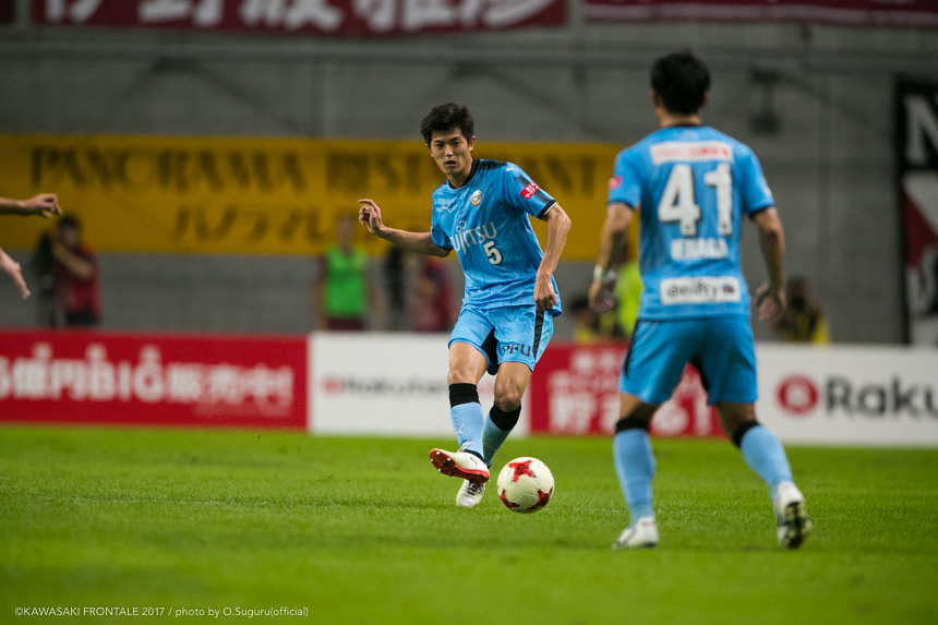 Mf5 谷口彰悟選手 選手 スタッフプロフィール17 Kawasaki Frontale