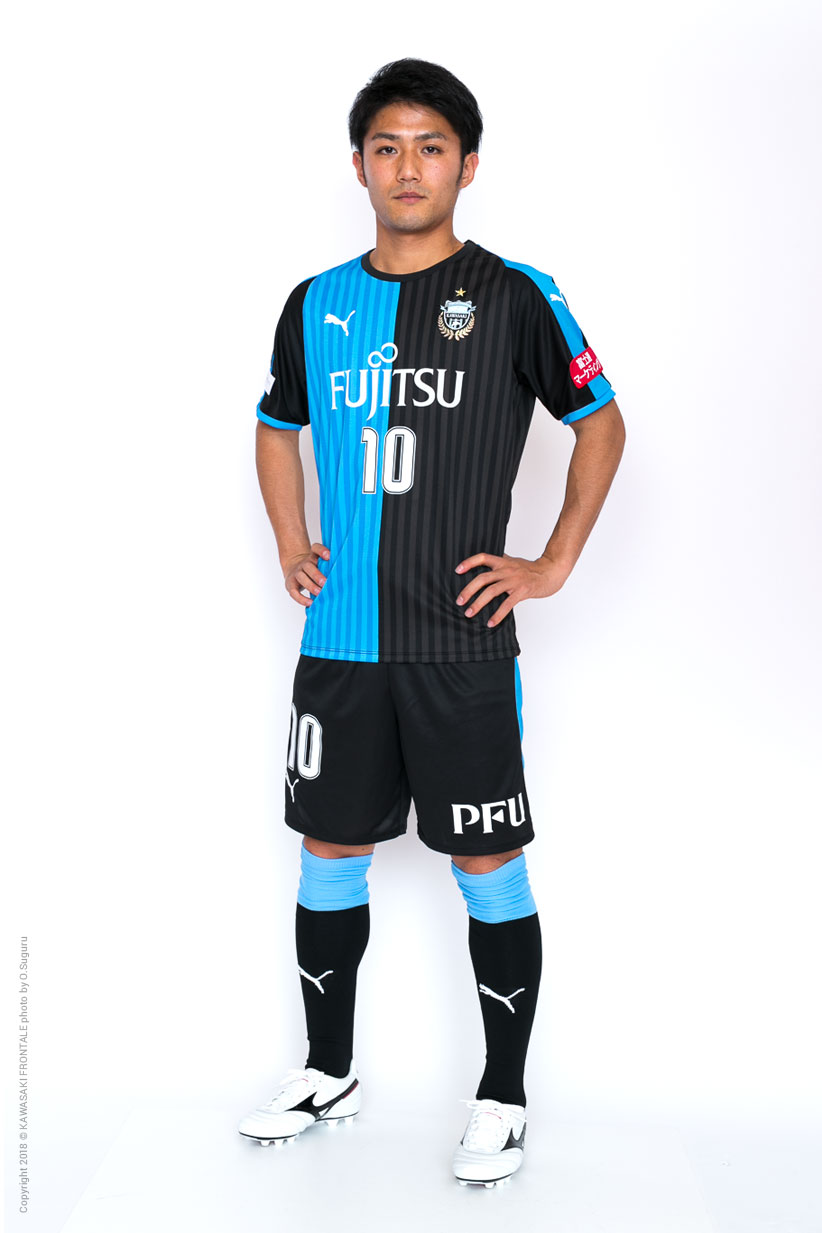 Mf10 大島 僚太選手 選手 スタッフプロフィール18 Kawasaki Frontale