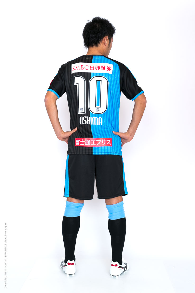 Mf10 大島 僚太選手 選手 スタッフプロフィール18 Kawasaki Frontale