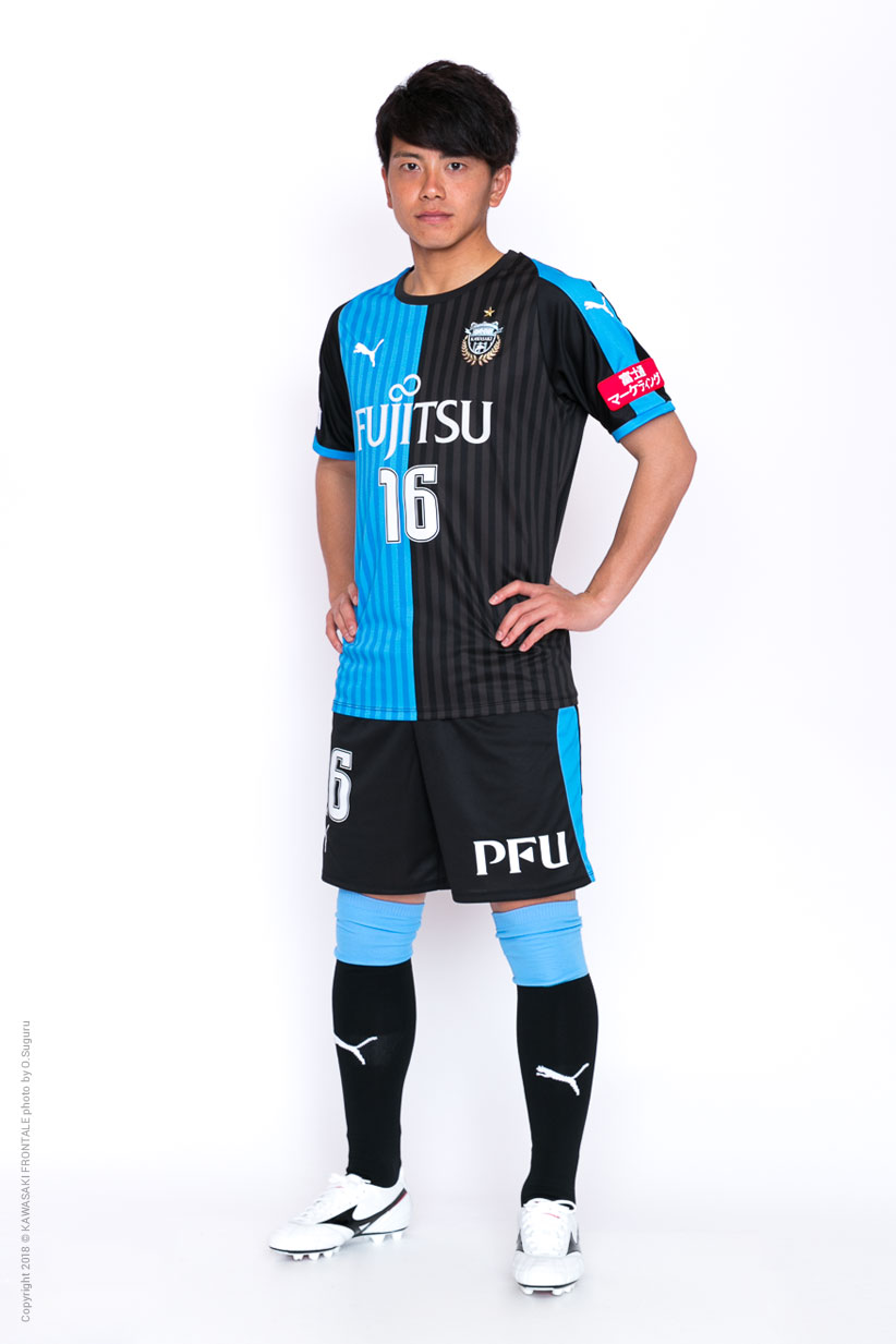 Mf16 長谷川 竜也選手 選手 スタッフプロフィール18 Kawasaki Frontale