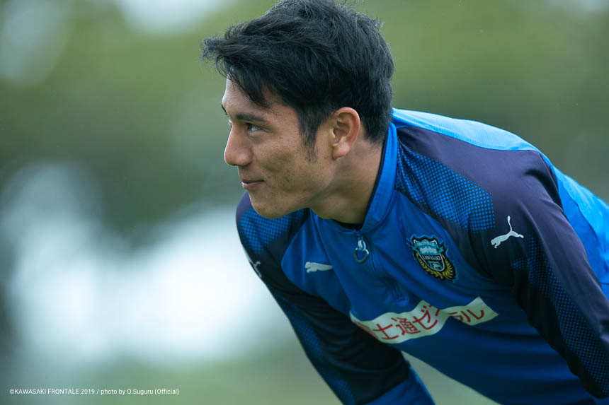 FW20/知念 慶手 | 選手・スタッフプロフィール2019 : KAWASAKI FRONTALE