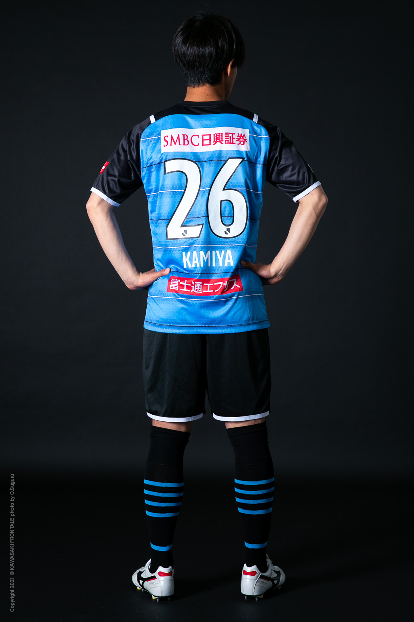 Df26 神谷 凱士選手 選手 スタッフプロフィール21 Kawasaki Frontale