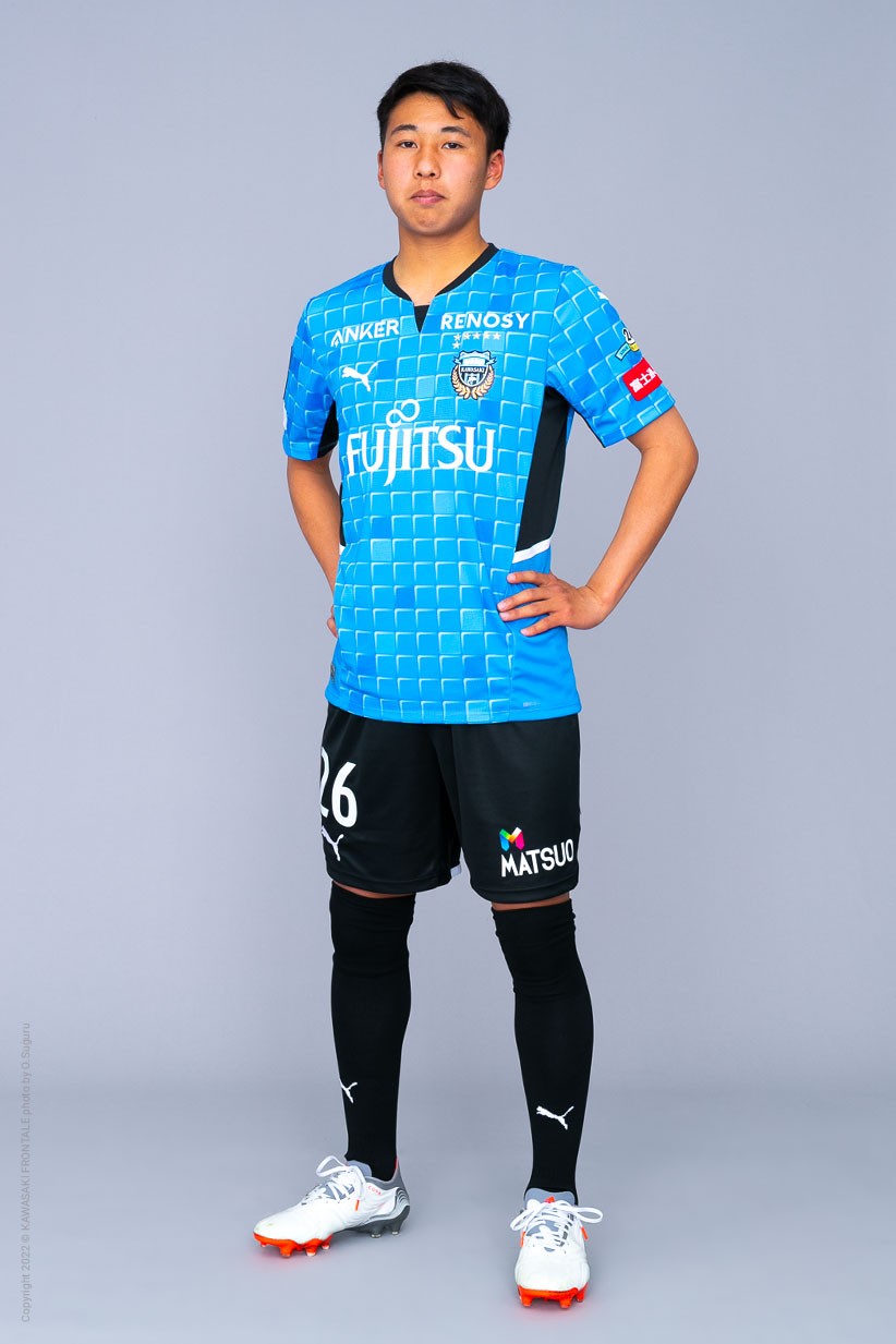 MF26/永長 鷹虎選手 | 選手・スタッフプロフィール2022 : KAWASAKI