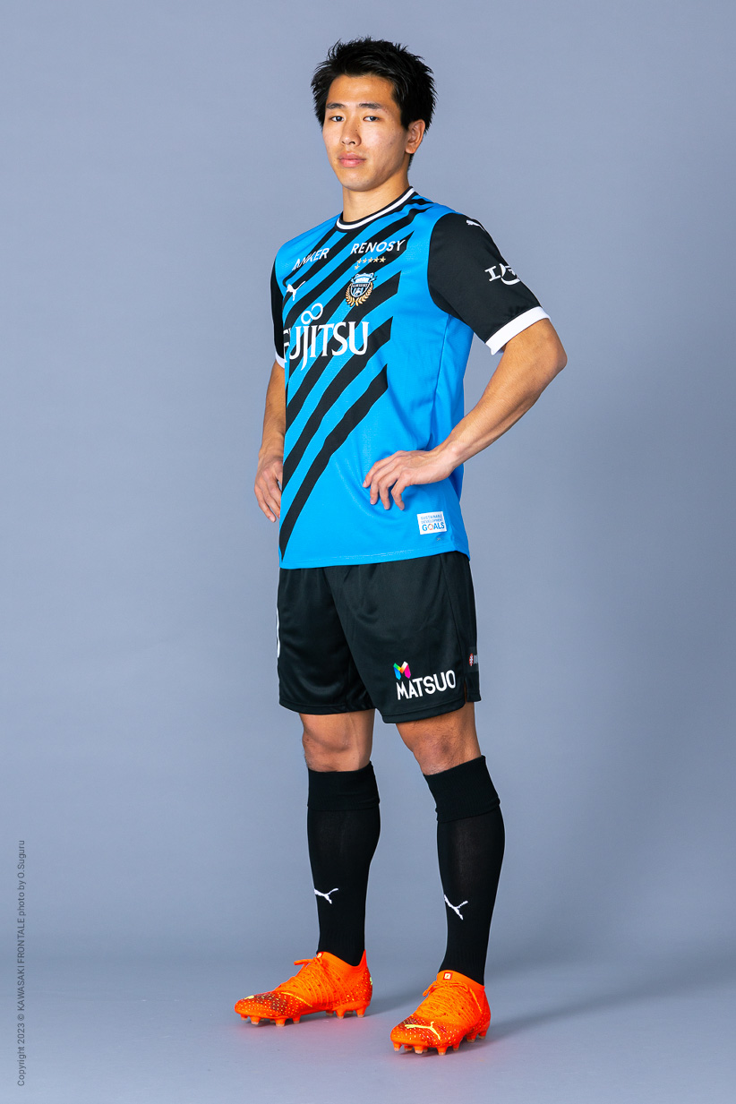 FW20/山田 新選手 | 選手・スタッフプロフィール2023 : KAWASAKI FRONTALE