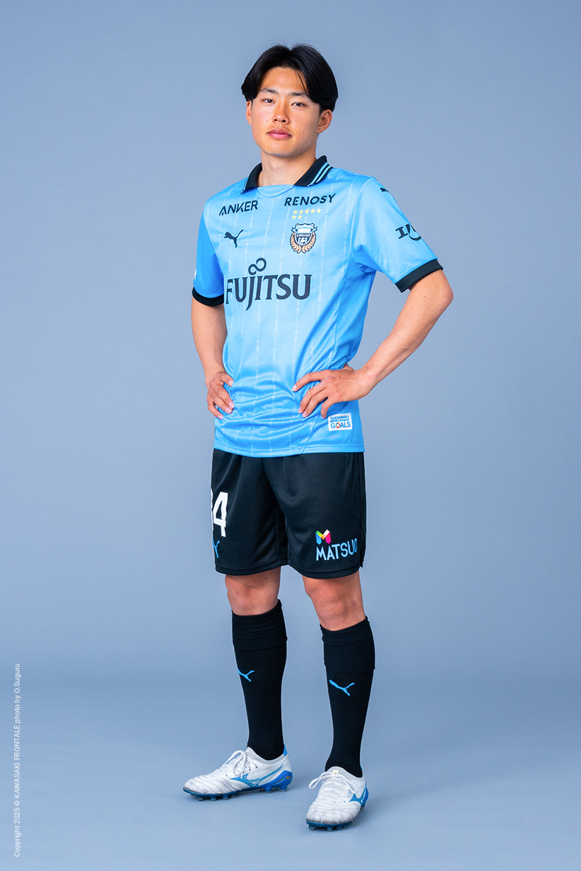 MF34/山市 秀翔選手 | 選手・スタッフプロフィール2025