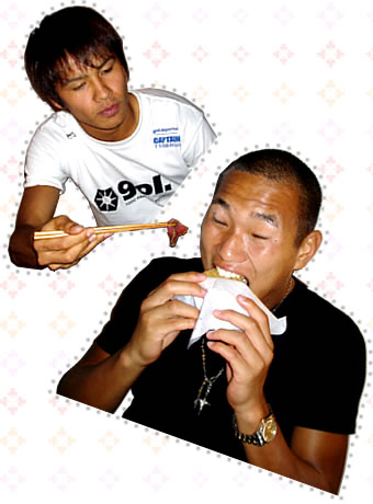MF29:谷口博之選手・FW16:チョンテセ選手